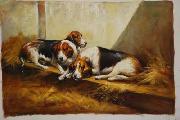 unknow artist Dogs 029 oil painting on canvas